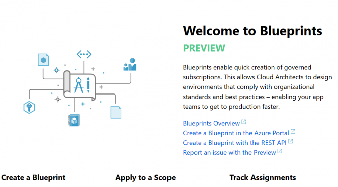 Azure Blueprints Preview