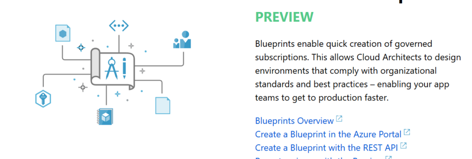 Azure Blueprints Preview