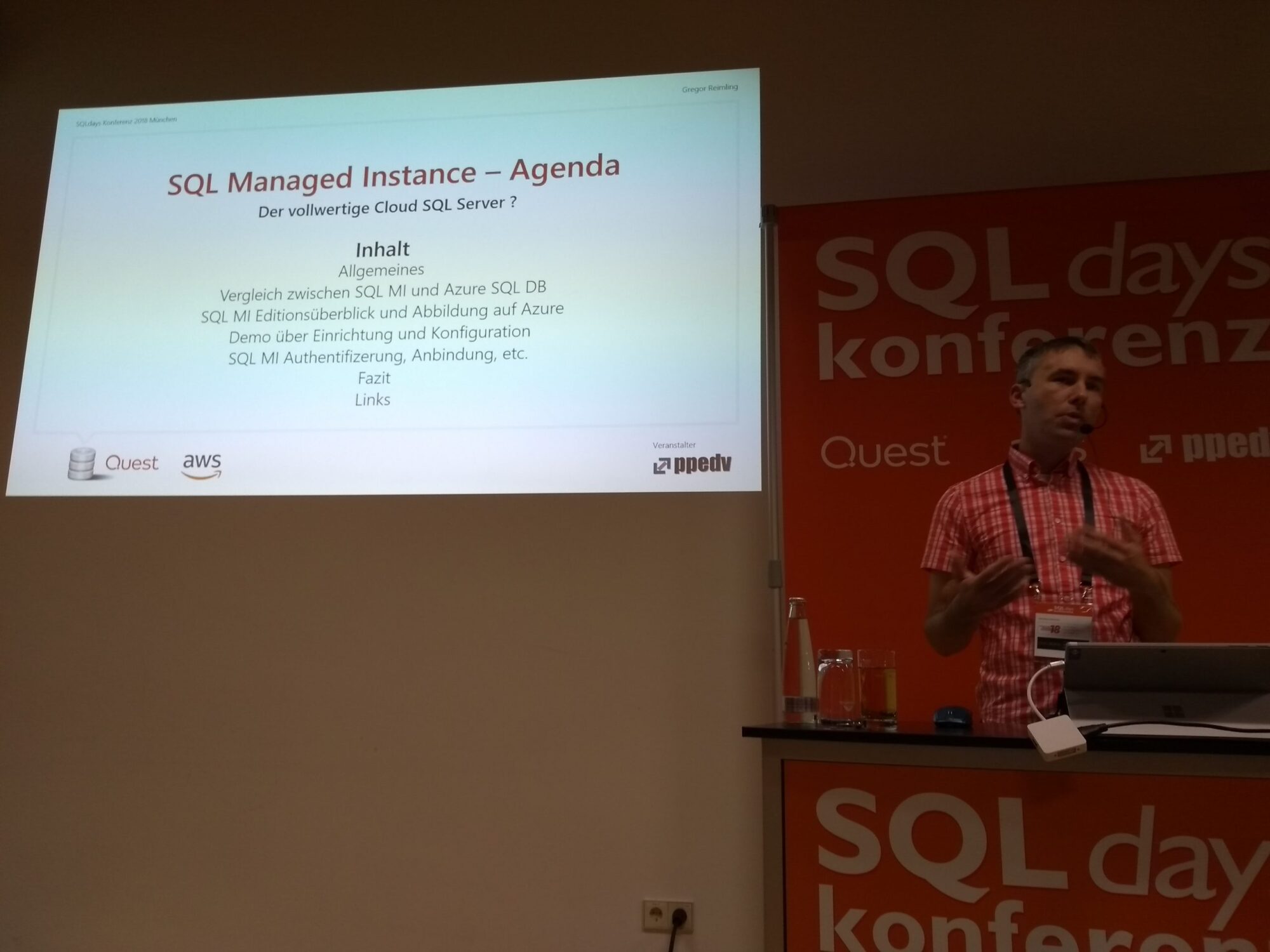 SQL Days 2018 - Session about SQL Managed Instance