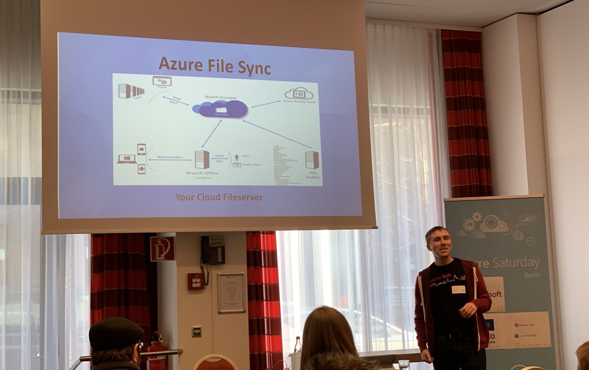 Azure File Sync session on Azure saturday