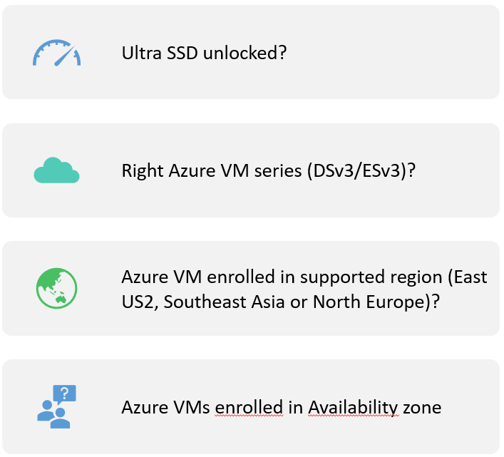 Azure-Disk-Ultra-SSD-requirements