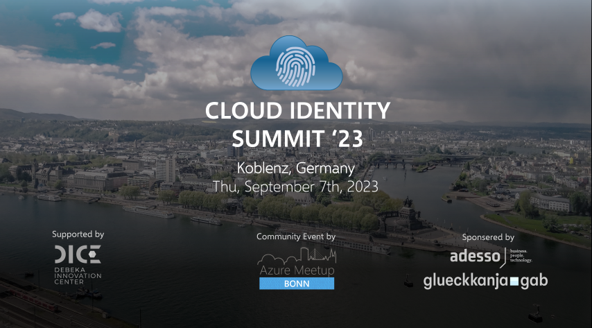 Cloud Identity Summit 2023 in Koblenz